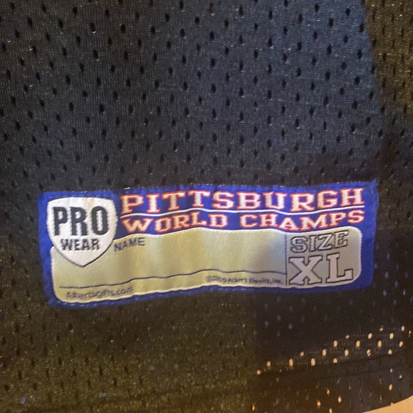 Pittsburgh football jersey number 58 - Picture 2 of 4